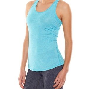 Lucy | Sky Blue Workout Tank Top | XL